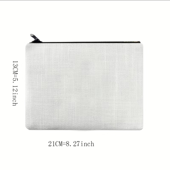 🆕 NIP FUNNY/CUTE SAYINGS COSMETIC POUCH/PURSE ORGANIZER - Picture 4 of 4